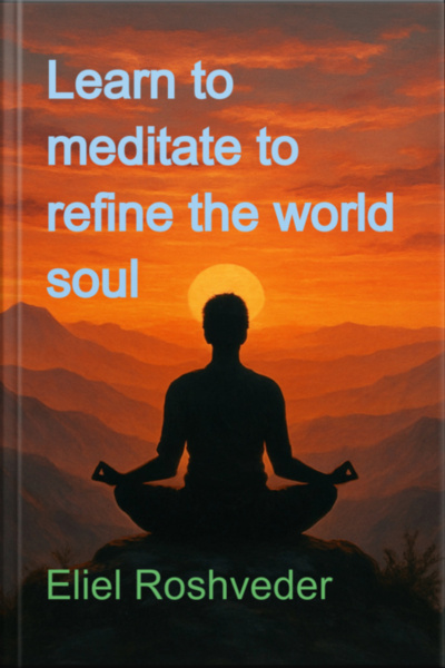 Learn To Meditate To Refine The World Soul