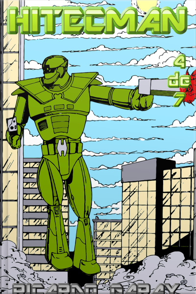 Quadrinhos 36 - Hitecman – Volume 4