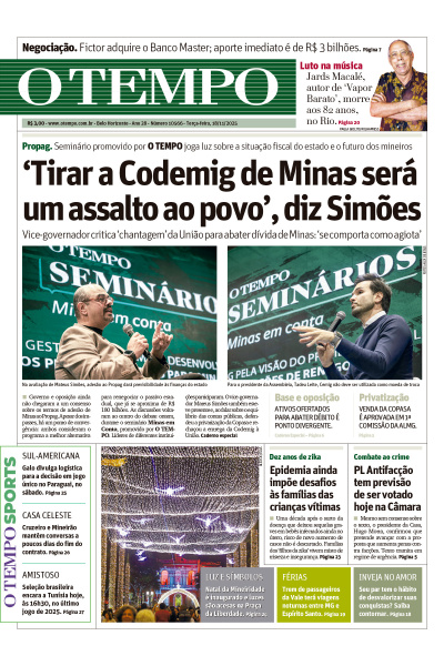O TEMPO - Edição de 18 de Novembro de 2025