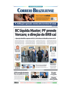 Correio Braziliense - Edição de 19 de Novembro de 2025