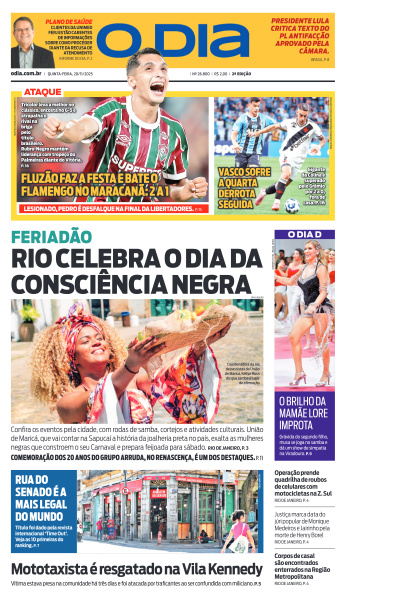 O DIA - Edição de 20 de Novembro de 2025