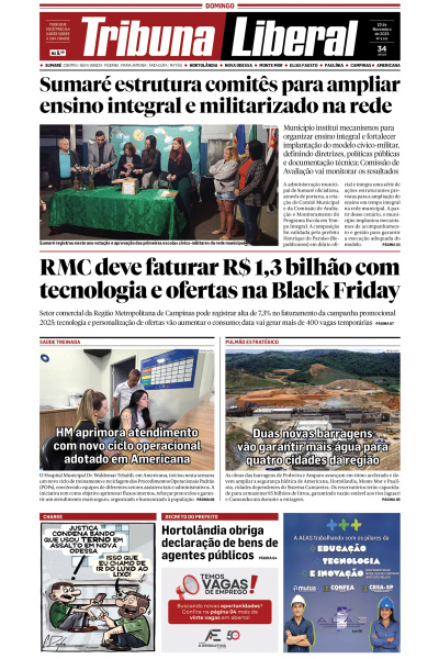 Tribuna Liberal - Edição de 23 de Novembro de 2025