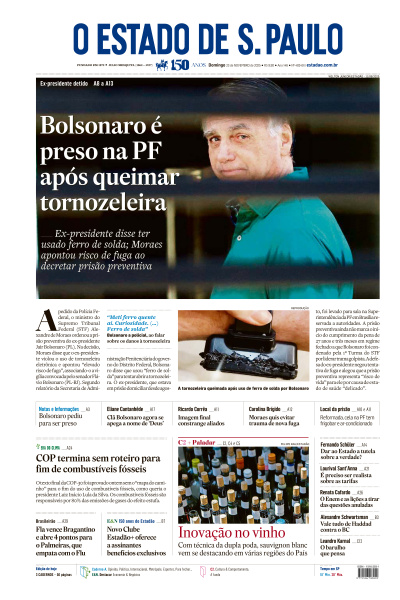 Estadão - Edição de 23 de Novembro de 2025