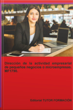 Dirección De La Actividad Empresarial De Pequeños Negocios O Microempresas. Mf1789.
