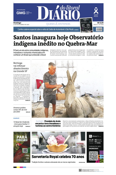 Diário do Litoral – Edição de 23 de novembro de 2025