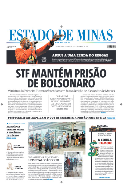 Estado de Minas - Edição de 25 de Novembro de 2025