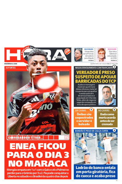 MEIA HORA - Edição de 26 de Novembro de 2025