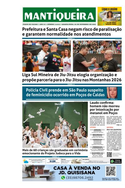 Mantiqueira - Edição de 26 de Novembro de 2025