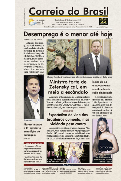 Correio do Brasil - Edição de 01 de Dezembro de 2025
