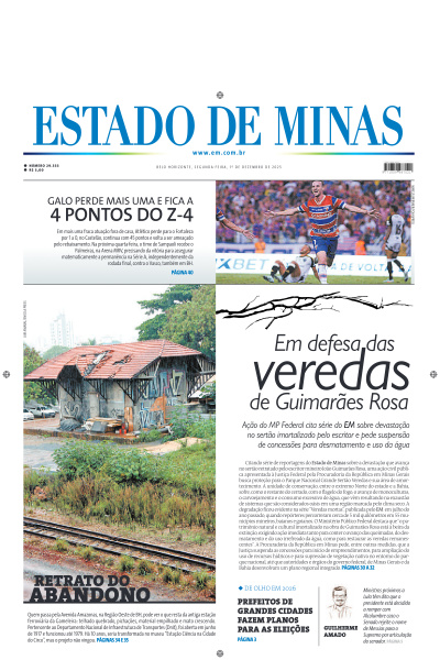 Estado de Minas - Edição de 01 de Dezembro de 2025