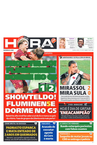 MEIA HORA - Edição de 03 de Dezembro de 2025