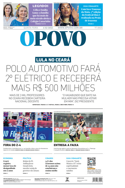 O POVO - Edição de 04 de Dezembro de 2025