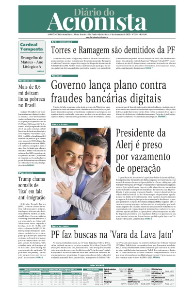 Diário do Acionista - 04 de dezembro de 2025