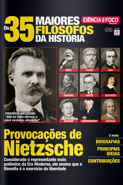 Ciência em Foco Especial - OS 35 MAIORES FILÓSOFOS DAS HISTÓRIA - Ano 2, n° 23