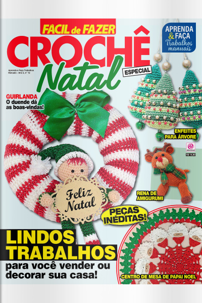 Aprenda e Faça Trabalhos Manuais - Ano 2, n° 12