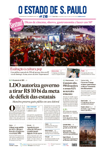 Estadão - Edição de 05 de Dezembro de 2025