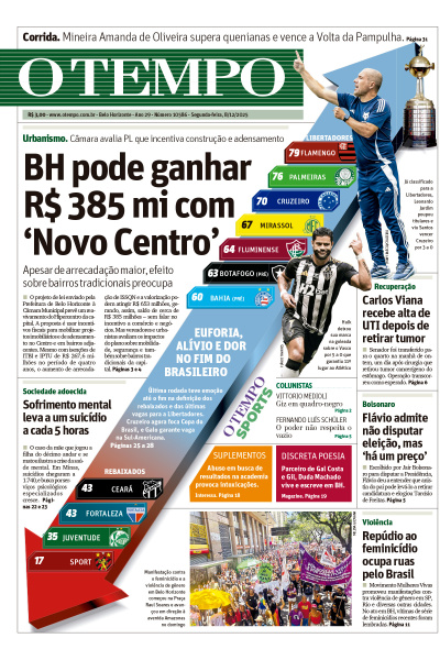 O TEMPO - Edição de 8 de Dezembro de 2025