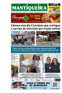 Mantiqueira - Edição de 08 de Dezembro de 2025