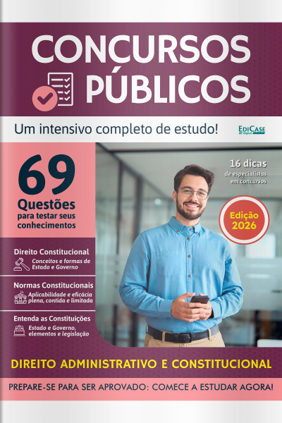 Apostilas Concursos Públicos Ed. 02 - 2026 - Direito Administrativo e Constitucional 2026