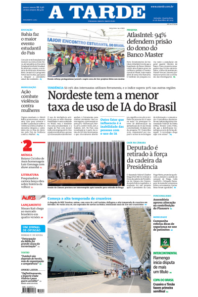 A TARDE - Edição de 10 de Dezembro de 2025