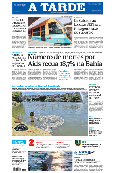 A TARDE - Edição de 20 de Dezembro de 2025