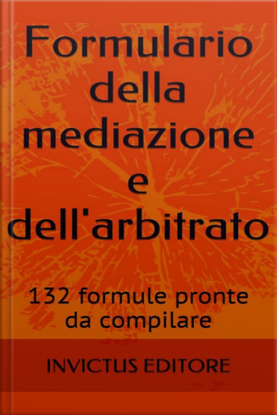Formulario Della Mediazione E Dellarbitrato
