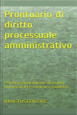 Prontuario Di Diritto Processuale Amministrativo