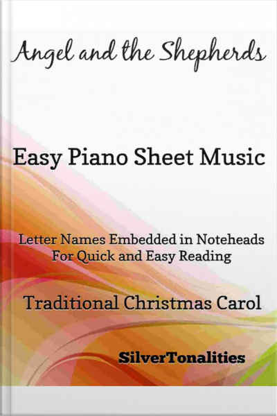 Angel And The Shepherds Easy Piano Sheet Music