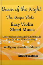 Queen Of The Night Magic Flute Easy Violin Sheet Music