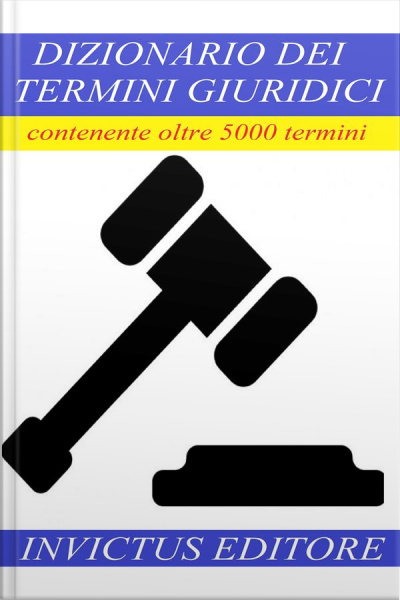 Dizionario Dei Termini Giuridici