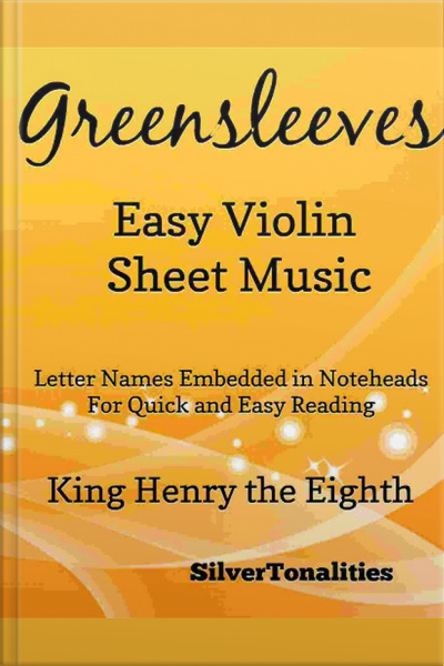 Greensleeves Easy Violin Sheet Music