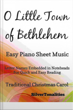 O Little Town Of Bethlehem Easy Piano Sheet Music