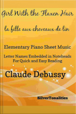The Girl With The Flaxen Hair La Fille Aux Cheveux De Lin Elementary Piano Sheet Music