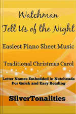 Watchman Tell Us Of The Night Easiest Piano Sheet Music