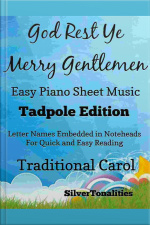 God Rest Ye Merry Gentlemen Easy Piano Sheet Music Tadpole Edition