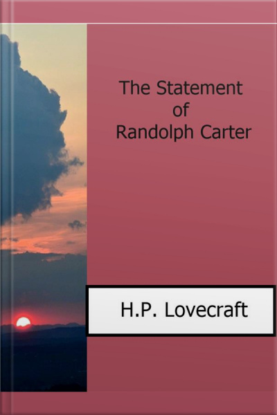 The Statement Of Randolph Carter