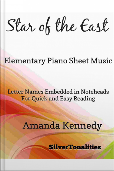 Star Of The East Elementary Piano Sheet Music