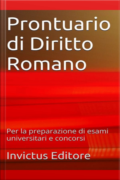 Prontuario Di Diritto Romano