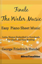 Finale The Water Music Easy Piano Sheet Music