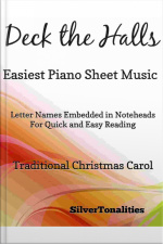 Deck The Hall Easiest Piano Sheet Music