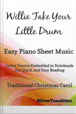 Willie Take Your Little Drum Pat A Pan Easy Piano Sheet Music