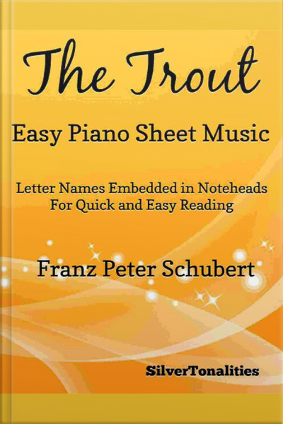 The Trout Easy Piano Sheet Music