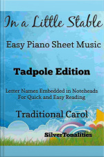 In A Little Stable Easy Piano Sheet Music Tadpole Edition