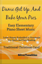 Dame Get Up And Bake Your Pies Easy Elementary Piano Sheet Music