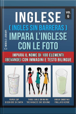 Inglese ( Ingles Sin Barreras ) Impara L’inglese Con Le Foto (vol 6): Impara Il Nome Di 100 Elementi (bevande) Con Immagini E Testo Bilingue