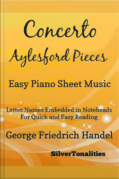 Concerto Aylesford Pieces Easy Piano Sheet Music