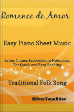 Romance De Amor Easy Piano Sheet Music