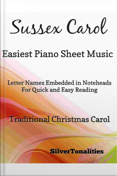 Sussex Carol Easiest Piano Sheet Music