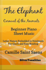 The Elephant The Carnival Of The Animals Beginner Piano Sheet Music