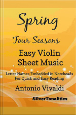 Spring Four Seasons Easy Violin Sheet Music
